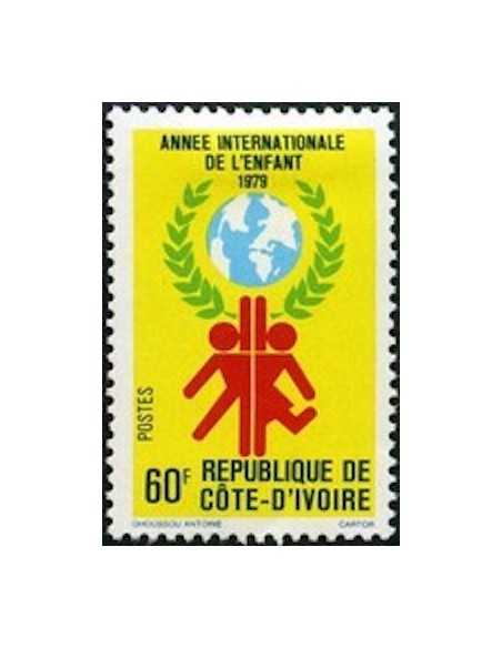 Timbre Poste Cote d'ivoire N° 490 Obli philatelie foxtimbre
