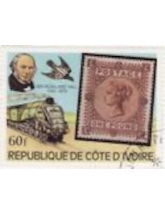 Timbre Poste Cote d'ivoire N° 505 Obli philatelie foxtimbre