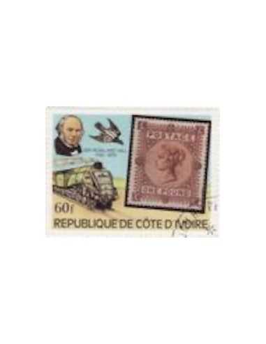Timbre Poste Cote d'ivoire N° 505 Obli philatelie foxtimbre