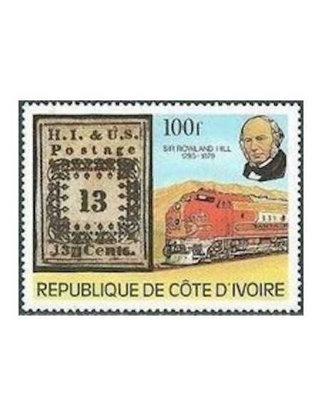 Timbre Poste Cote d'ivoire N° 507 Obli philatelie foxtimbre