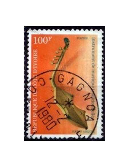 Timbre Poste Cote d'ivoire N° 508B Obli philatelie foxtimbre