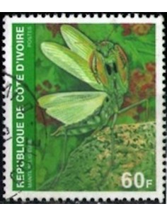 Timbre Poste Cote d'ivoire N° 508E Obli philatelie foxtimbre
