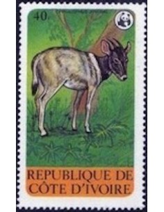 Timbre Poste Cote d'ivoire N° 517 Obli philatelie foxtimbre