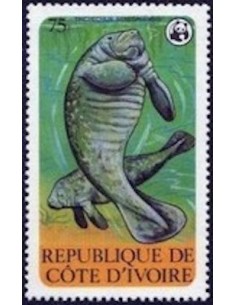 Timbre Poste Cote d'ivoire N° 519 Obli philatelie foxtimbre