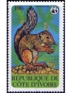 Timbre Poste Cote d'ivoire N° 520 Obli philatelie foxtimbre
