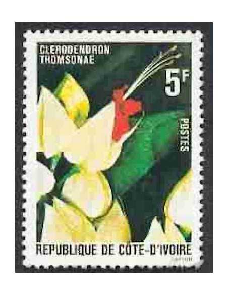 Timbre Poste Cote d'ivoire N° 524 Obli philatelie foxtimbre