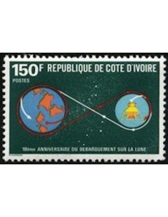 Timbre Poste Cote d'ivoire N° 533 Obli philatelie foxtimbre