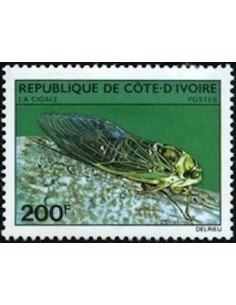 Timbre Poste Cote d'ivoire N° 555 Obli philatelie foxtimbre