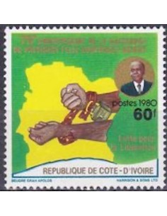 Timbre Poste Cote d'ivoire N° 561 Obli philatelie foxtimbre