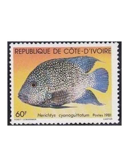 Timbre Poste Cote d'ivoire N° 567 Obli philatelie foxtimbre