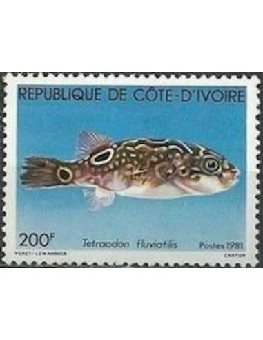 Timbre Poste Cote d'ivoire N° 569 Obli philatelie foxtimbre