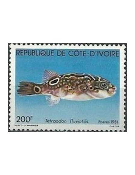 Timbre Poste Cote d'ivoire N° 569 Obli philatelie foxtimbre
