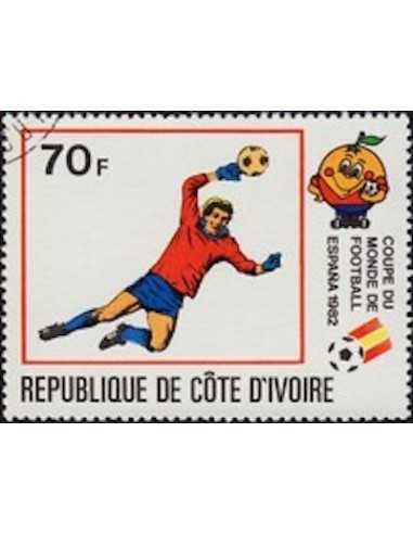 Timbre Poste Cote d'ivoire N° 584 Obli philatelie foxtimbre