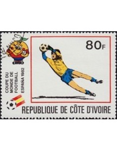 Timbre Poste Cote d'ivoire N° 585 Obli philatelie foxtimbre