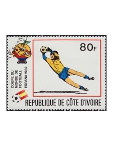Timbre Poste Cote d'ivoire N° 585 Obli philatelie foxtimbre