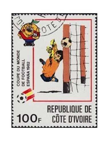 Timbre Poste Cote d'ivoire N° 586 Obli philatelie foxtimbre