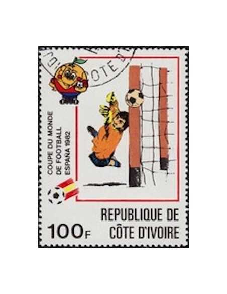 Timbre Poste Cote d'ivoire N° 586 Obli philatelie foxtimbre