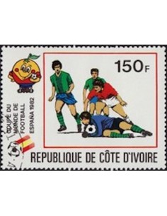 Timbre Poste Cote d'ivoire N° 587 Obli philatelie foxtimbre