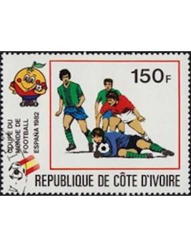 Timbre Poste Cote d'ivoire N° 587 Obli philatelie foxtimbre