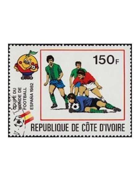 Timbre Poste Cote d'ivoire N° 587 Obli philatelie foxtimbre