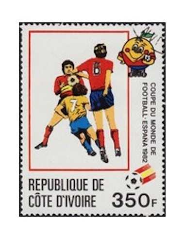 Timbre Poste Cote d'ivoire N° 588 Obli philatelie foxtimbre