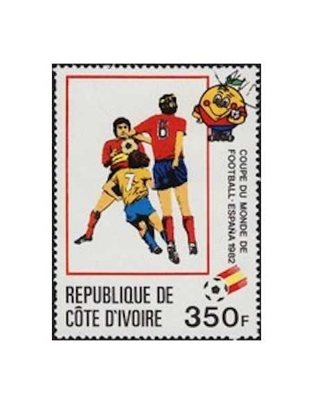 Timbre Poste Cote d'ivoire N° 588 Obli philatelie foxtimbre