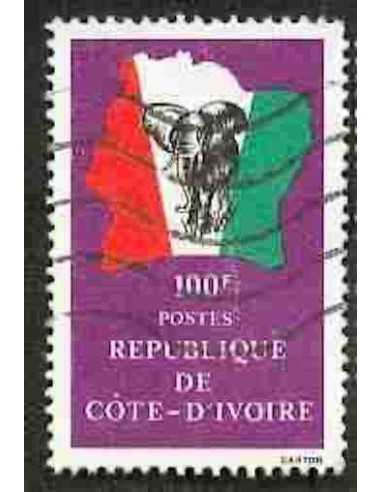 Timbre Poste Cote d'ivoire N° 591 Obli philatelie foxtimbre