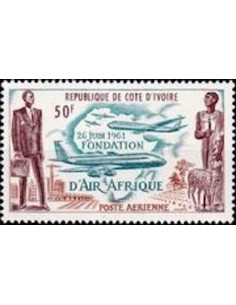 Cote d'ivoire PA N° 22 Obli