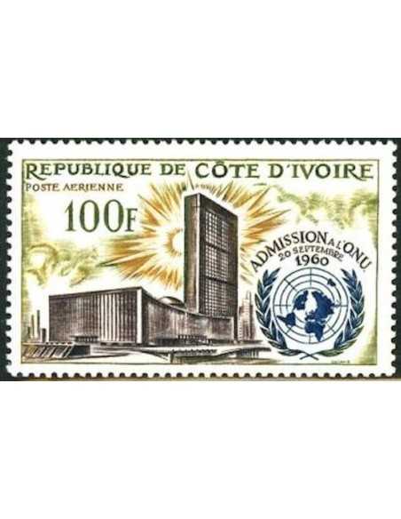Cote d'ivoire PA N° 25 Obli