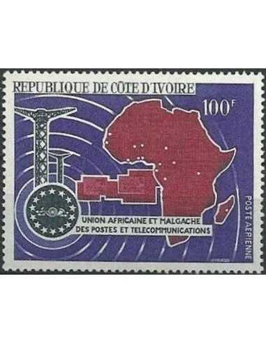 Cote d'ivoire PA N° 38 Obli