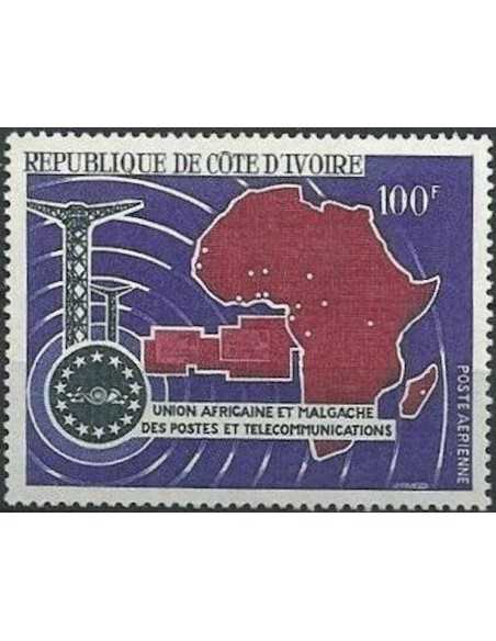 Cote d'ivoire PA N° 38 Obli