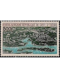 Cote d'ivoire PA N° 51 Obli