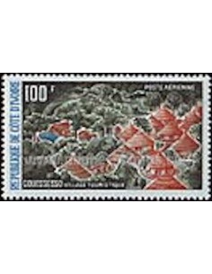 Cote d'ivoire PA N° 57 Obli