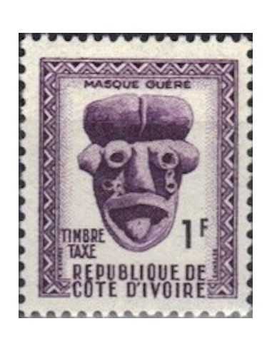 Cote d'ivoire TA N° 19 Obli