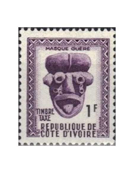 Cote d'ivoire TA N° 19 Obli
