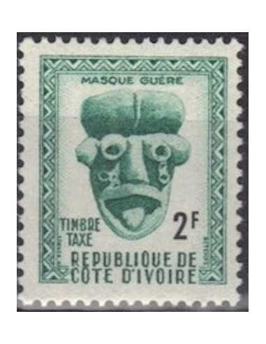 Cote d'ivoire TA N° 20 Obli