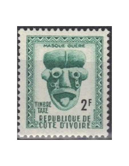 Cote d'ivoire TA N° 20 Obli