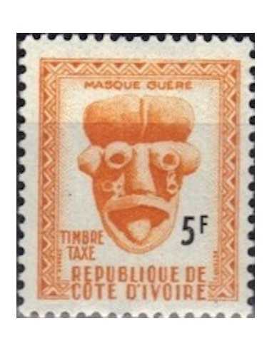 Cote d'ivoire TA N° 21 Obli