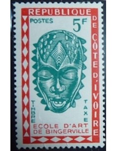 Cote d'ivoire TA N° 26 Obli