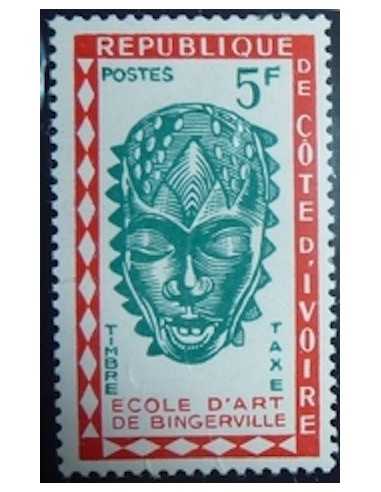 Cote d'ivoire TA N° 26 Obli