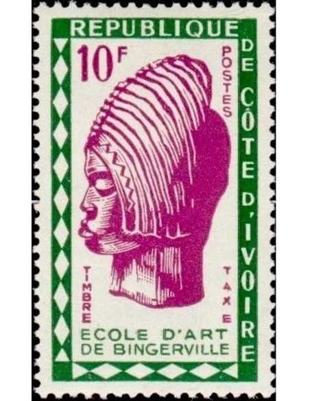 Cote d'ivoire TA N° 27 Obli