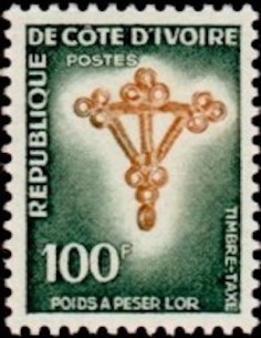 Cote d'ivoire TA N° 37 Obli
