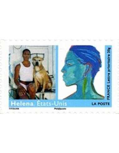 Timbre Poste Autoadhesif Obli N° 0274 philatelie foxtimbre