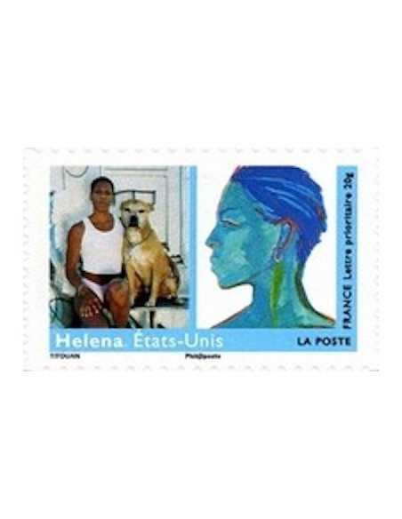 Timbre Poste Autoadhesif Obli N° 0274 philatelie foxtimbre