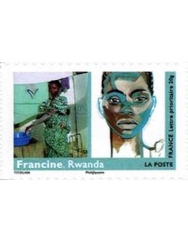 Timbre Poste Autoadhesif Obli N° 0281 philatelie foxtimbre