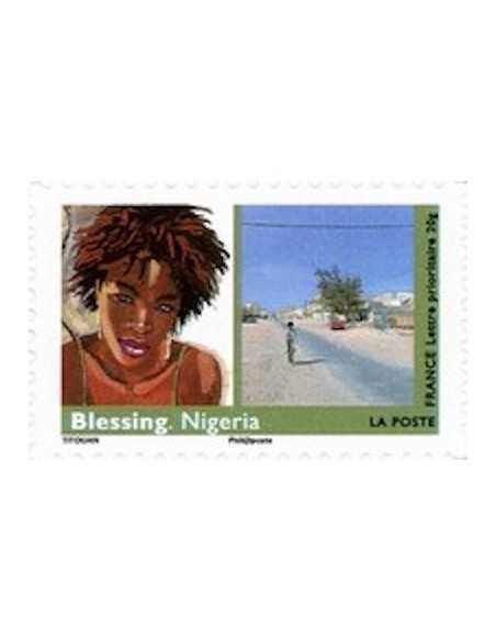 Timbre Poste Autoadhesif Obli N° 0282 philatelie foxtimbre