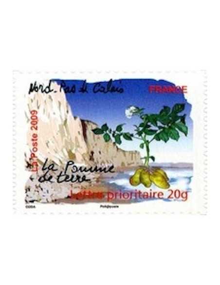 Timbre Poste Autoadhesif Obli N° 0302 philatelie foxtimbre