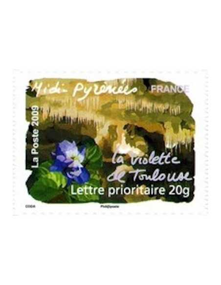 Timbre Poste Autoadhesif Obli N° 0312 philatelie foxtimbre