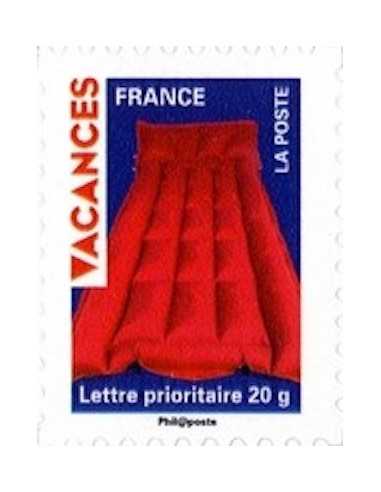 Timbre Poste Autoadhesif Obli N° 0319 philatelie foxtimbre