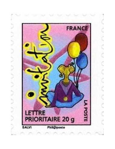 Timbre Poste Autoadhesif Obli N° 0342 philatelie foxtimbre